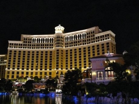Las Vegas - Bellagio - jedno z nejslavnějších kasin
